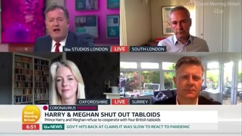 Piers Morgan socks it to the sussexes. Bravo piers 👏
