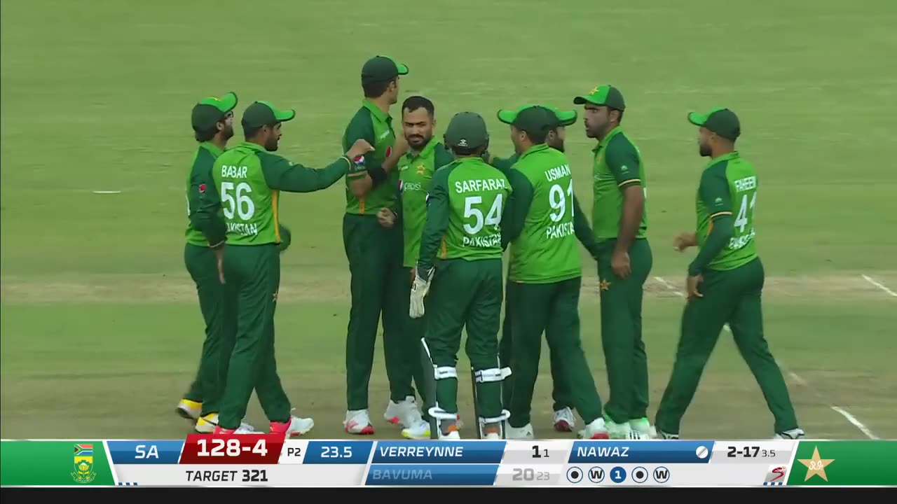 Highlights | South Africa vs Pakistan | ODI | CSA | MJ2A