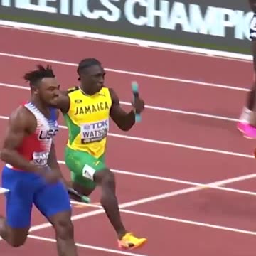 Incredible relay comeback