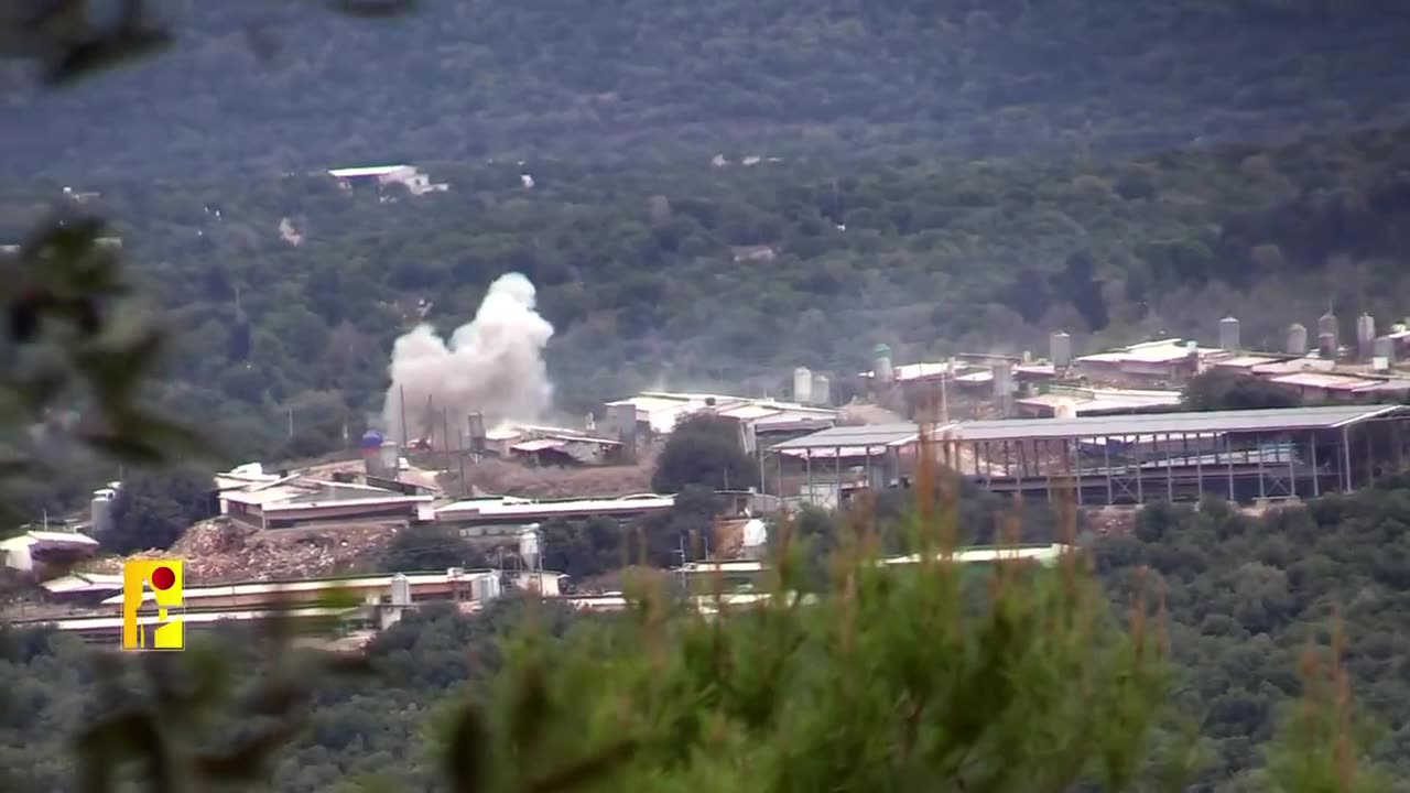 Hezbollah shoots Israeli transportation with PTRKs.
