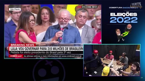 Reagindo ao 1º DISCURSO do LULA após vitória À Deriva Podcast