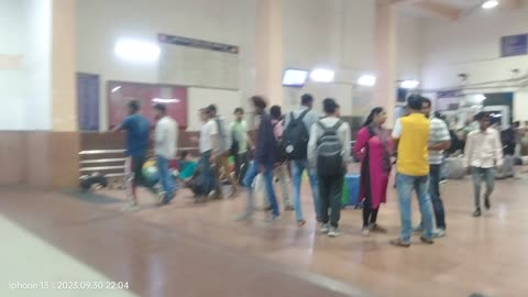 Moradabad station ka shandar view