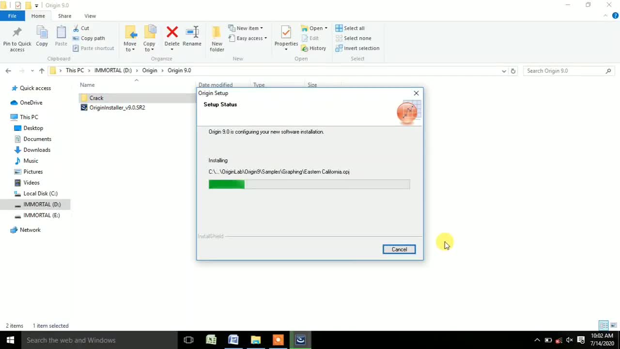 How to Install Origin 9.0 (When you have )