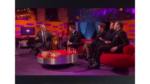 Tom Cruise/Graham Norton Show /Behind the Scenes Footage of yhe Stunt/Celebrities show/ Actors/Viral