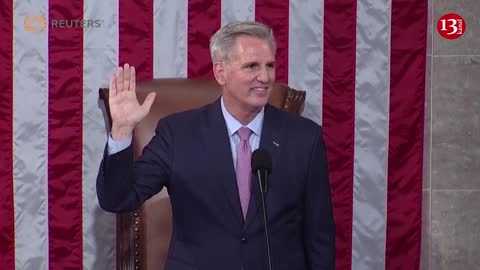 Republican Kevin McCarthy is sworn in as U.S. House speaker