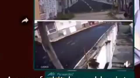 Artists Paints Fake Roadway On Wall