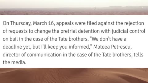 Andrew Tate RELEASE On Hold (New Update)