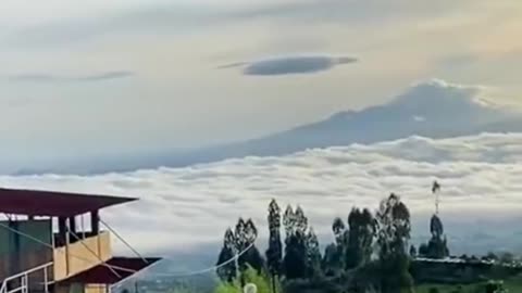 A COUNTRY ABOVE THE CLOUDS FROM INDONESIA