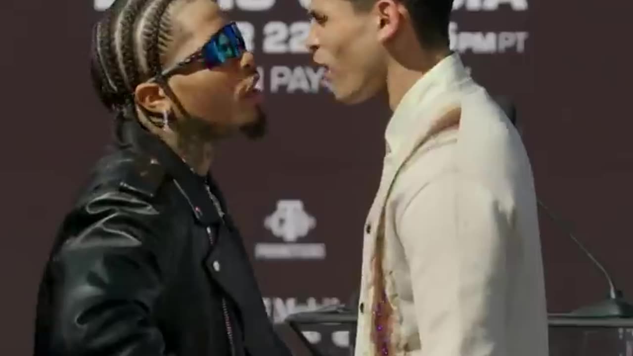 Gervonta Davis Explains Why He Chin-Checked Ryan Garcia at the #DavisGarcia LA Press Conference