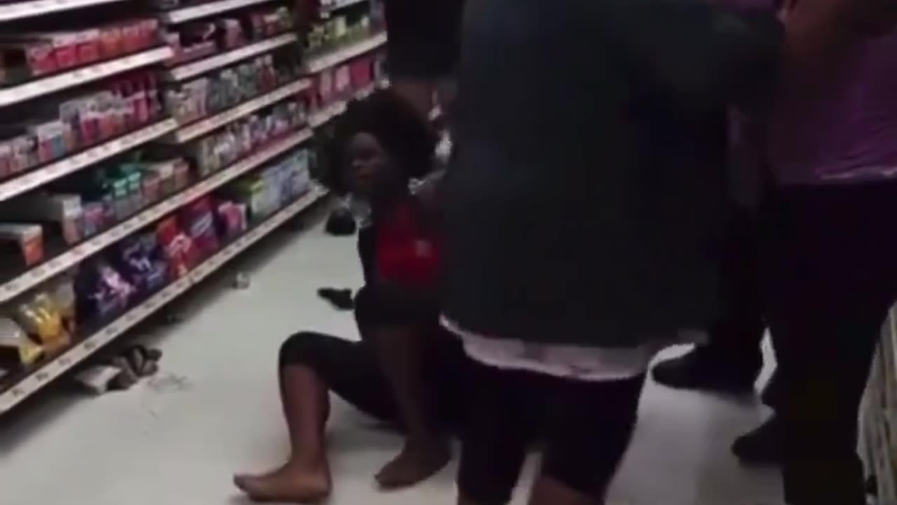 Lets have a look at a long-standing Sub-Saharan tradition Brawling in Walmart