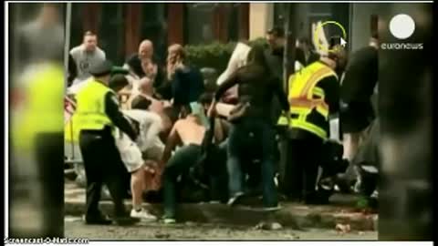 BOSTON MARATHON TOTALY STAGED