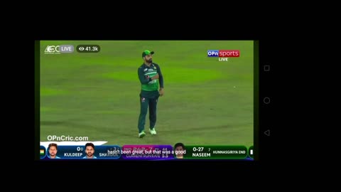 Naseen shah's great bowling get another shardul thakir gone