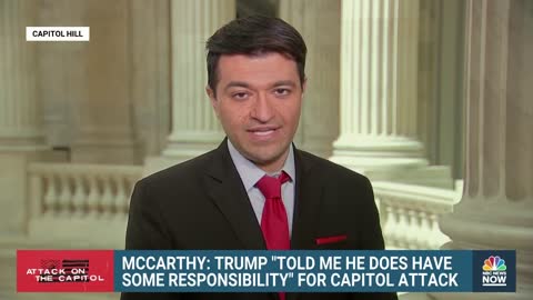 Newly Released McCarthy Audio: Trump Claimed 'Some Responsibility' For Jan. 6