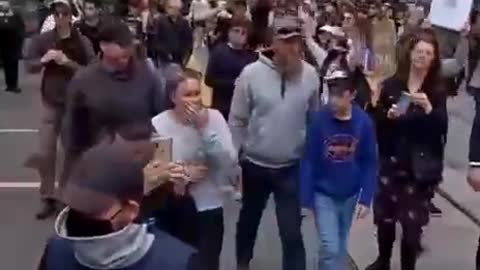 Melbourne Marches Against J4b Mandates