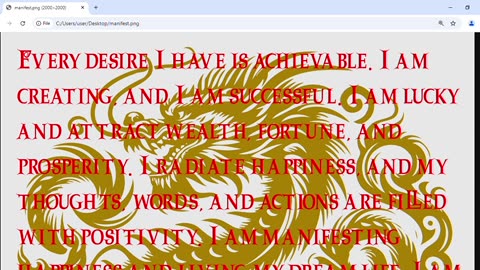 Manifesting Happiness