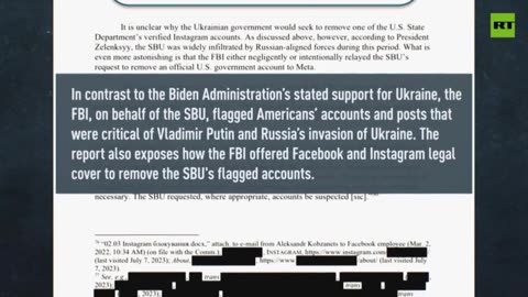 FBI colluded with Ukraine's Security Service to censor speech