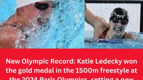 Katie Ledecky Today updates