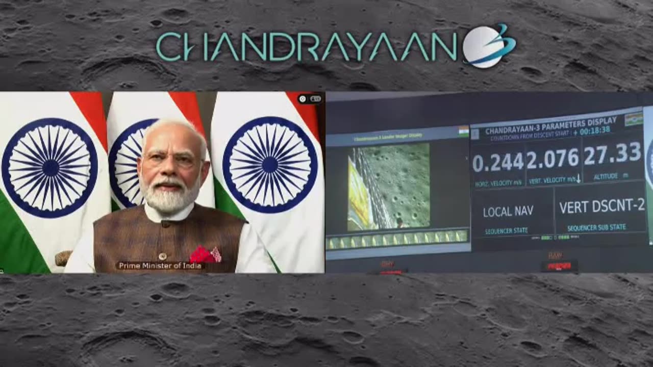 India Makes History! | Chandrayaan 3 Lunar Landing | ISRO | World congrats India on making History
