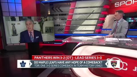 Button: ‘Matthews and Marner were nowhere to be seen in Game 3’