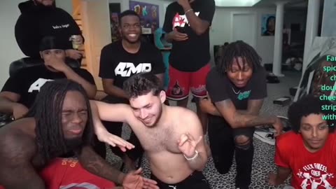 Fanum got violated by a fan again 😂😂
