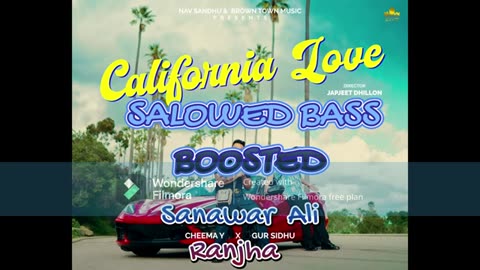 California Love || 40 KILLEYA DI KHETI | CHEMA Y | GUR SIDHU | slowed BASS BOOSTED SONG | mr.sanawar