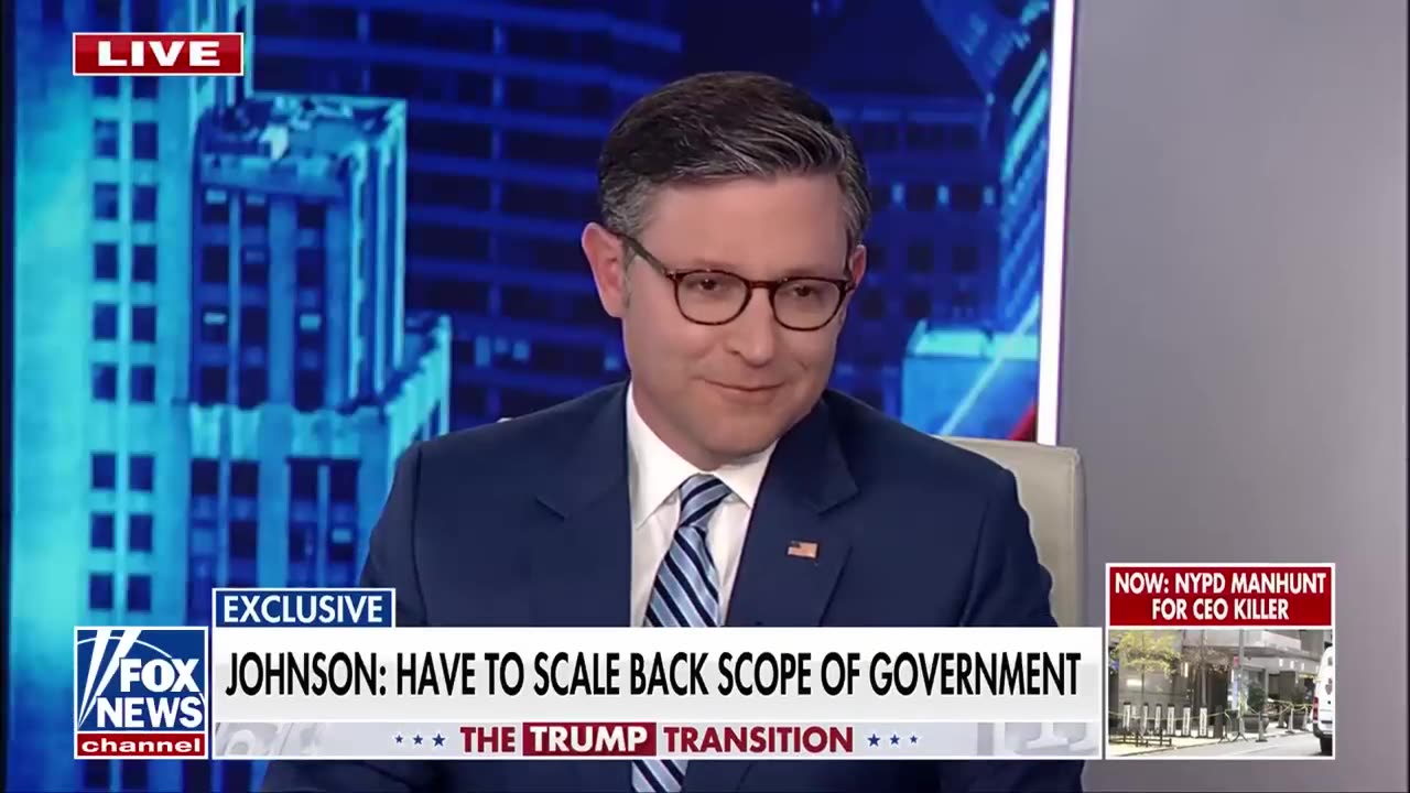 Mike Johnson: We need to scale government back down