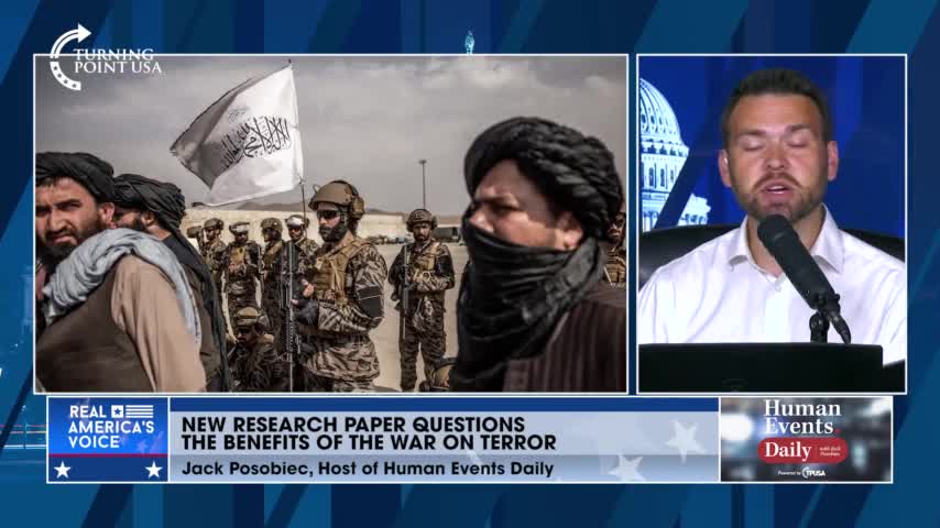 Jack Posobiec on new research paper questioning the benefits of the war on terror