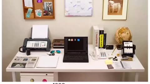 Evolution of office desk
