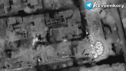 Russian artillery hits a building where several Ukrainian soldiers had entered