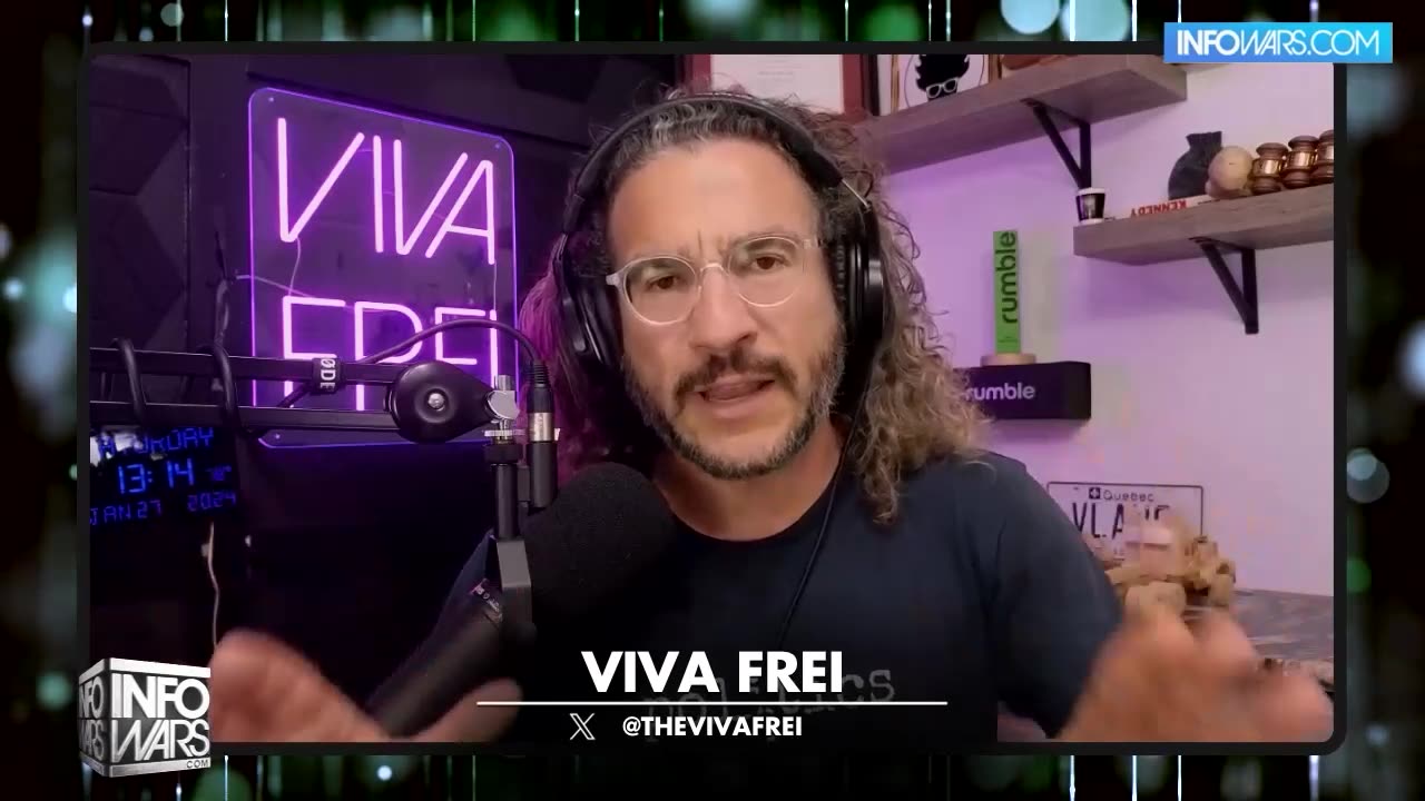 Alex Jones Show - Emergency Saturday Broadcast Jan 27, 2024