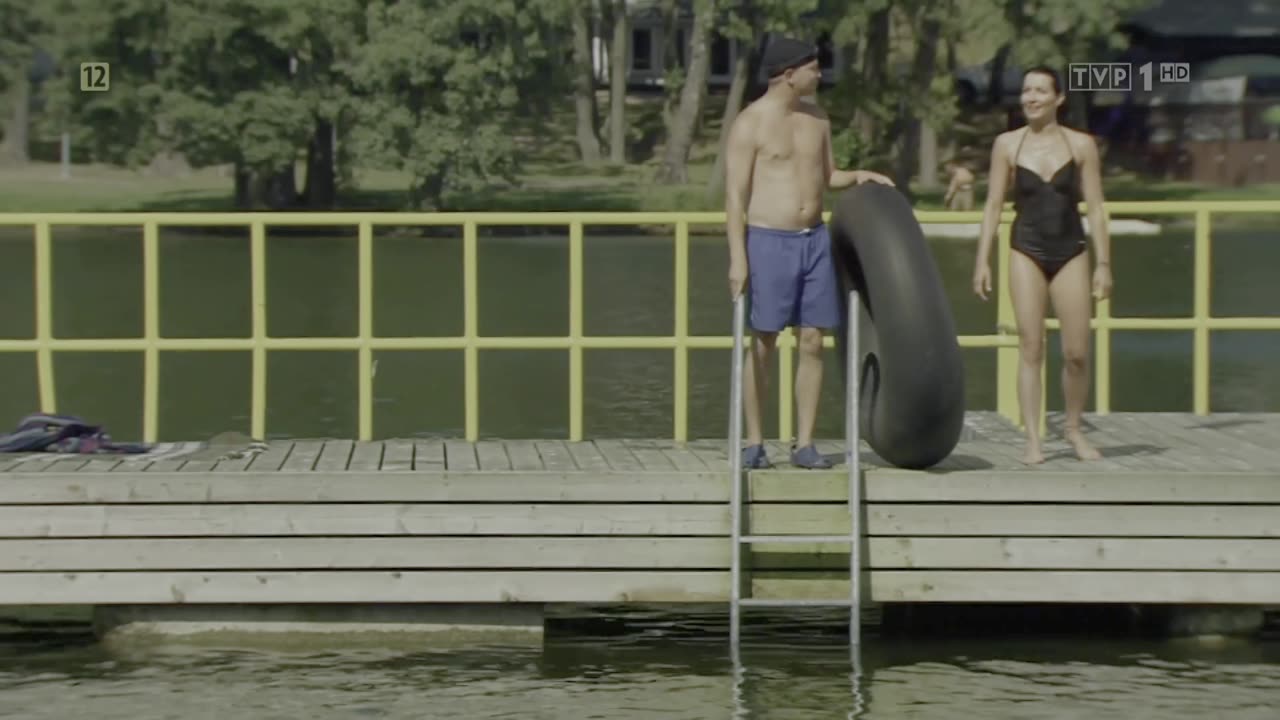[Tv series] Przystań (e10) Kinga Ilgner bare soles