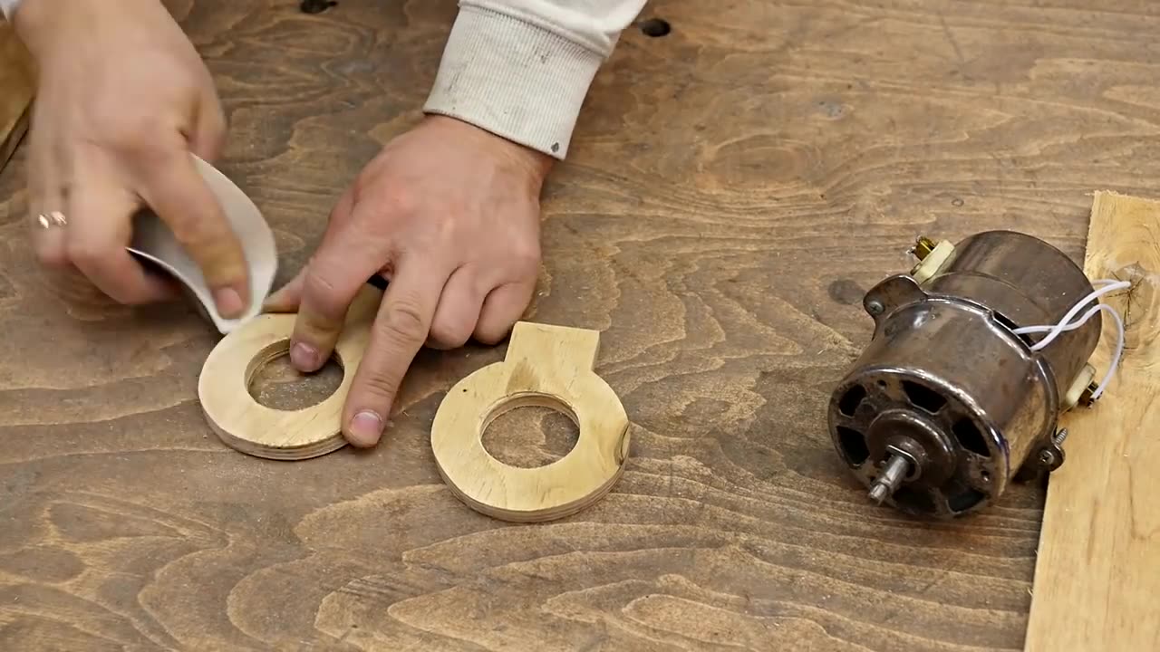 A clever idea from an old motor!