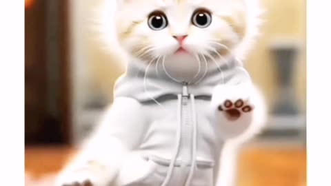 "Dancing Cat: The Cutest Moves Ever!"
