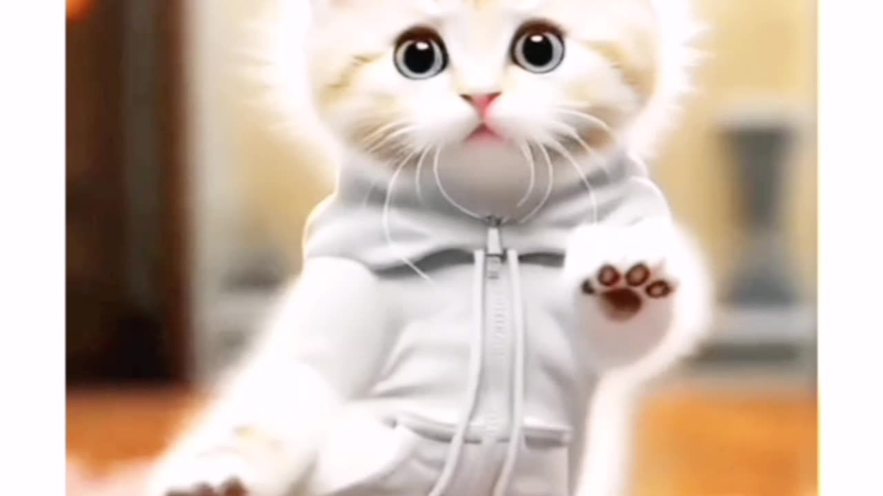"Dancing Cat: The Cutest Moves Ever!"