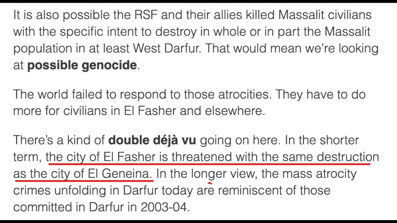 Sudan Is The Biggest Nightmare In The World And Yet People Care More About Israel