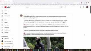 Update on the Aussie Cossack: Police Corruption