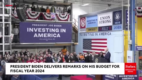 JUST IN- President Biden Unveils His $6.8 Trillion Budget