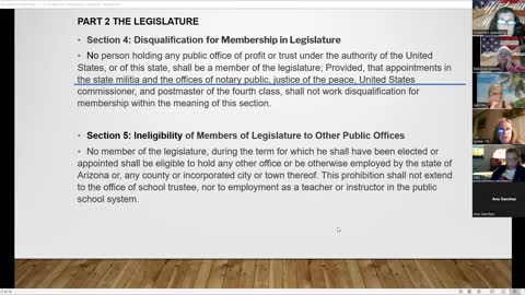 Arizona State Constitution Study Class Part 3