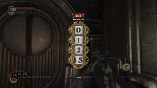 Bioshock - Hephaestus Lower Workshop Kyburz Office Door Password