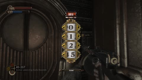 Bioshock - Hephaestus Lower Workshop Kyburz Office Door Password