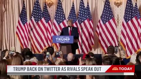 Trump Returns To Twitter As GOP Rivals Speak Out Against Him