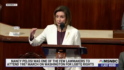 Navy Veteran Thanks Speaker Pelosi For Her Leadership On LGBTQ Rights