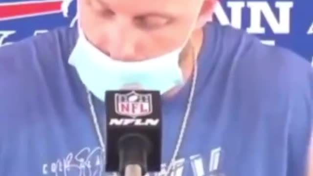 Bills player addressed current issue when @NFL was mandating the EUA shots.