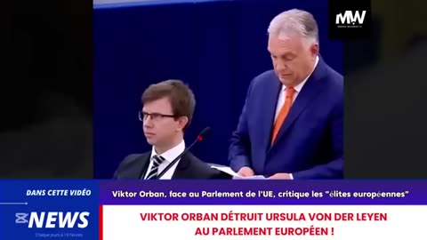 Viktor Orban HUMILIE Ursula von der Leyen en plein Parlement Européen ! La vérité choquante révélée!