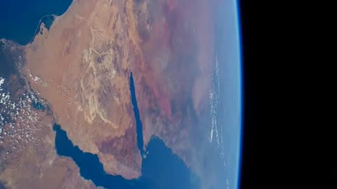 El Río Nilo es visible desde el ESPACIO