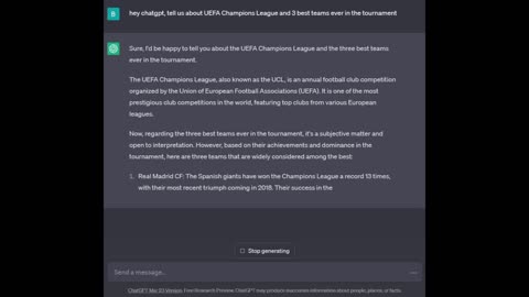 ChatGPTsays: Top 3 Best Teams in UEFA Champions League History