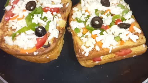 Bread Pizza recipe