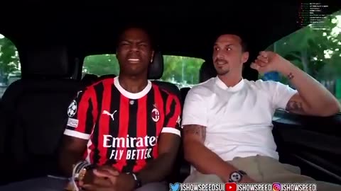 Speed asked Zlatan “Ronaldo or Messi”