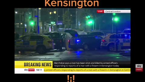 Man shot dead in Kensington