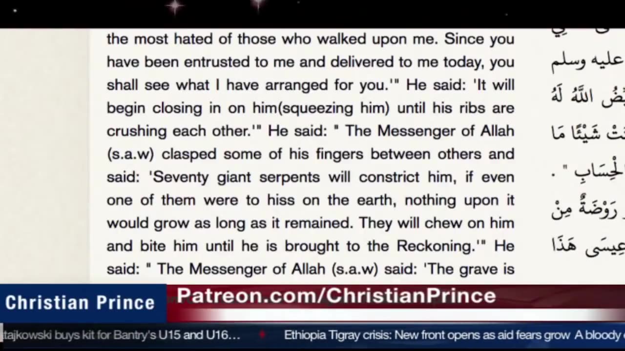 Christian Prince: Allah a god with Five Fingers and a shin!